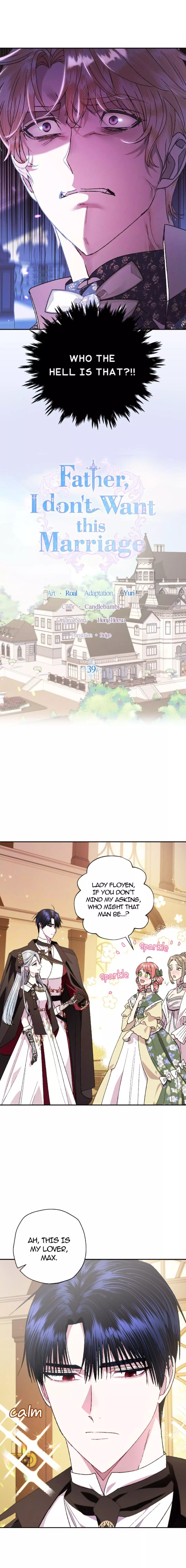 Father, I Don’T Want To Get Married! Chapter 39 page 3