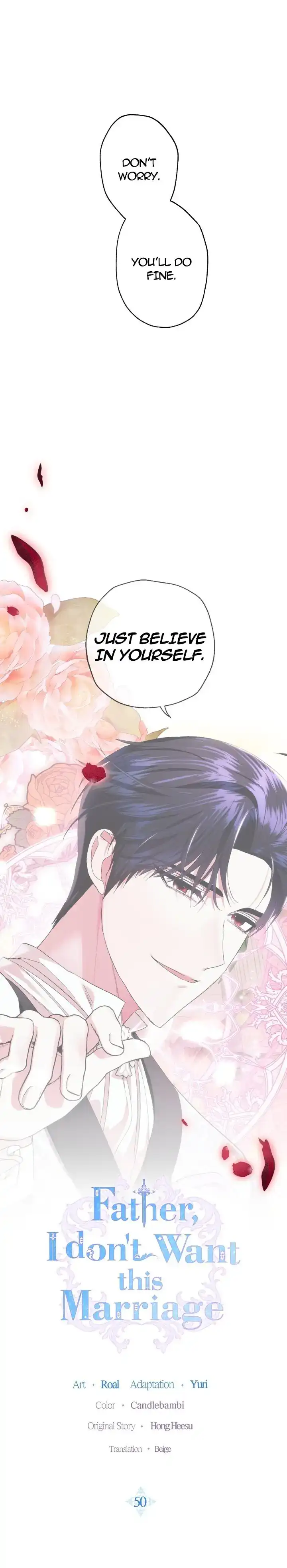 Father, I Don’T Want To Get Married! Chapter 50 page 1