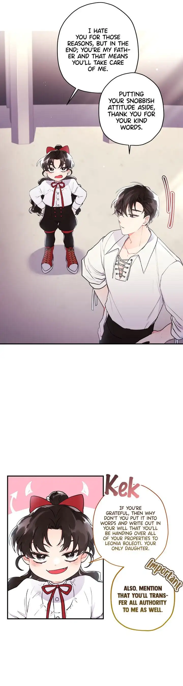 I Became the Male Lead’s Adopted Daughter Chapter 40 page 35