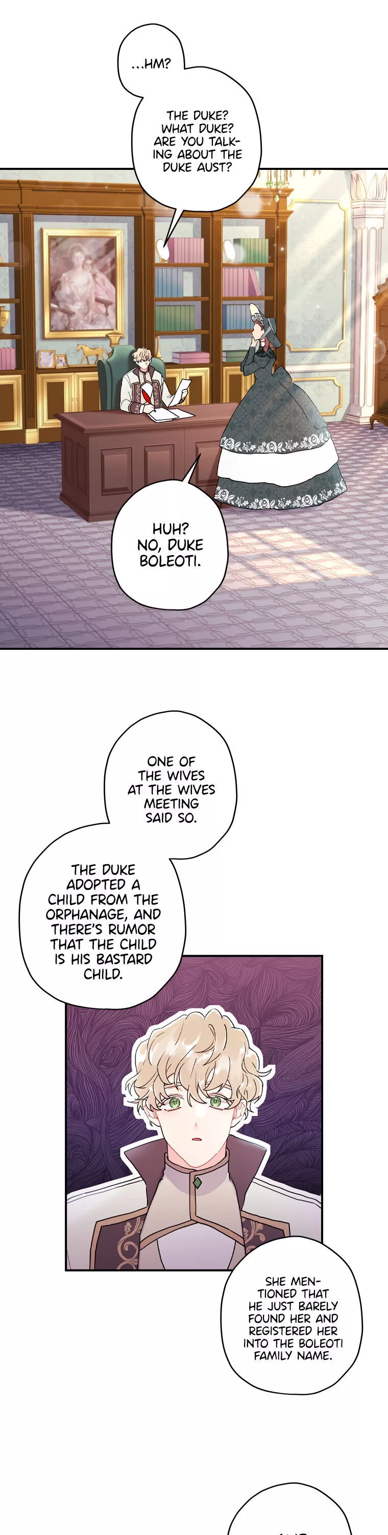 I Became the Male Lead’s Adopted Daughter Chapter 42 page 24