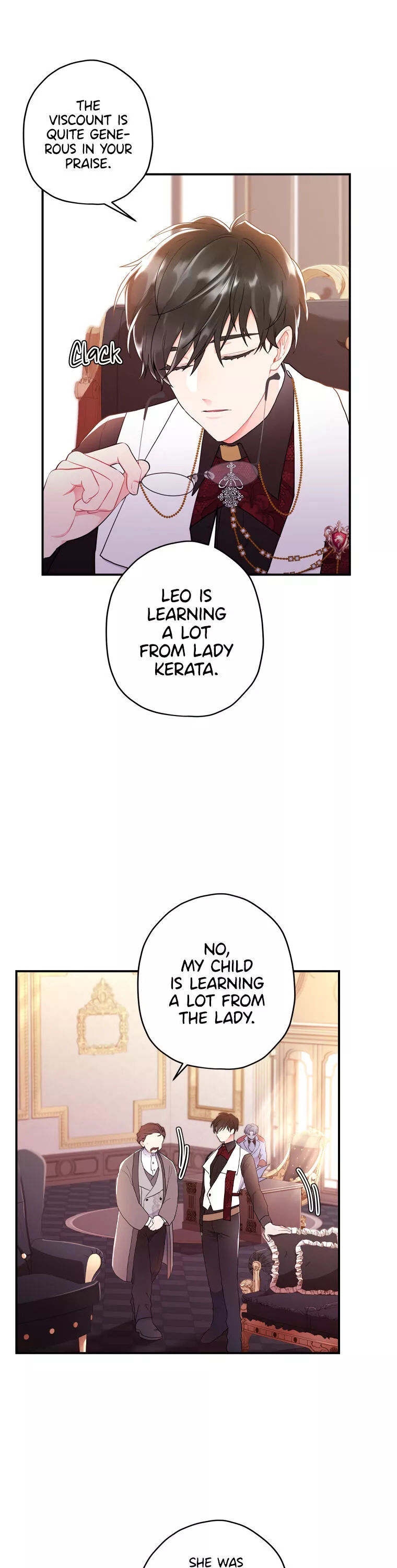 I Became the Male Lead’s Adopted Daughter Chapter 42 page 8