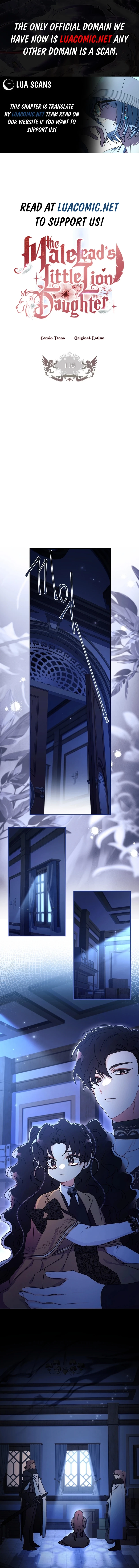 I Became the Male Lead’s Adopted Daughter Chapter 116 page 1