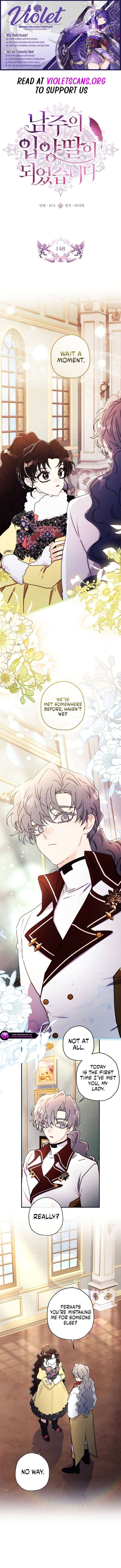 I Became the Male Lead’s Adopted Daughter Chapter 148 page 1
