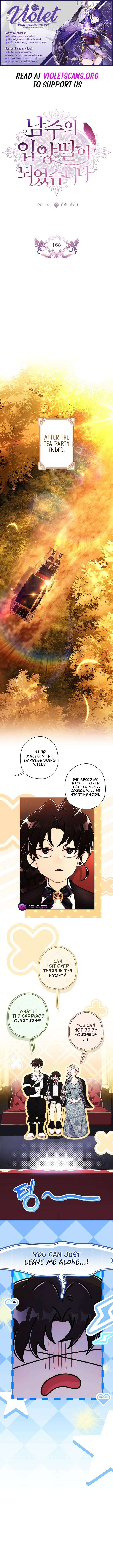 I Became the Male Lead’s Adopted Daughter Chapter 168 page 1