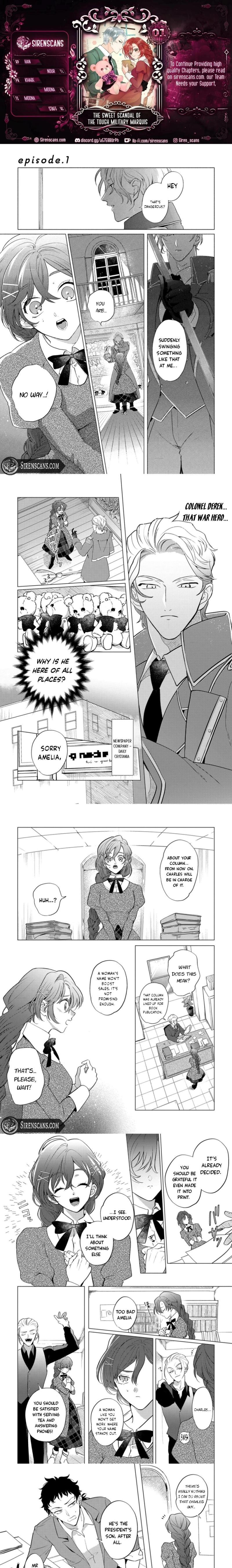 Kowamote Gunjin Koushaku no Amai Scandal Chapter 1 page 1