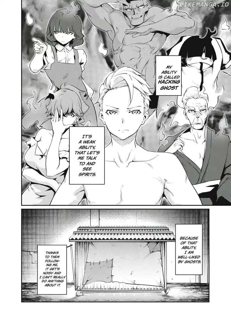 Hacking Ghost Karada ni Shika Kachi no Nai Chapter 1 page 14