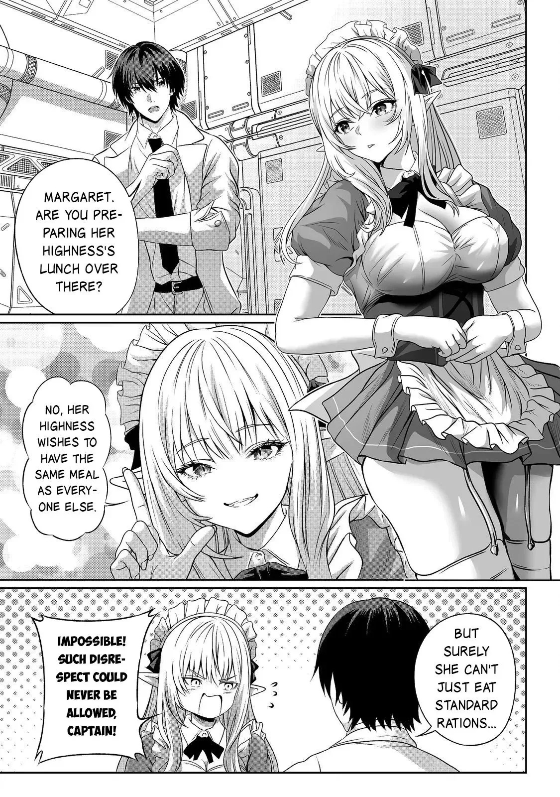 Koko wa Makasete Sakini Ike! wo shitai Shinitagari no Nozomanu Uchuu Gekokujou Chapter 19 page 10