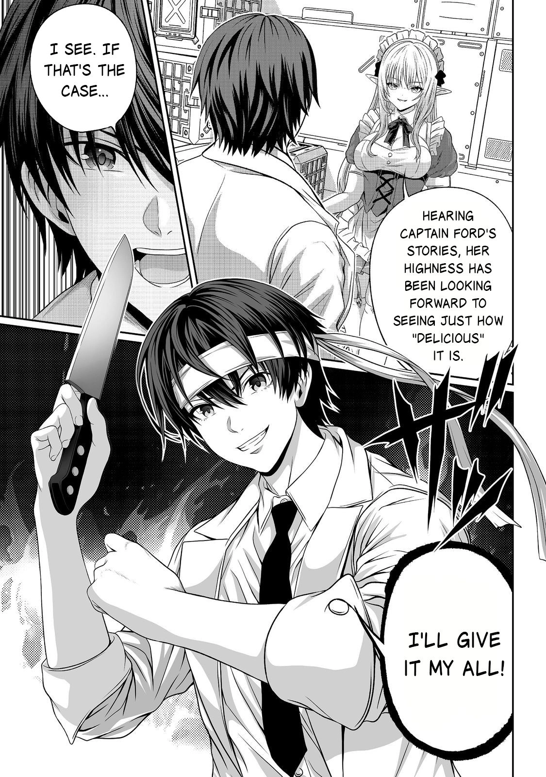 Koko wa Makasete Sakini Ike! wo shitai Shinitagari no Nozomanu Uchuu Gekokujou Chapter 19 page 12