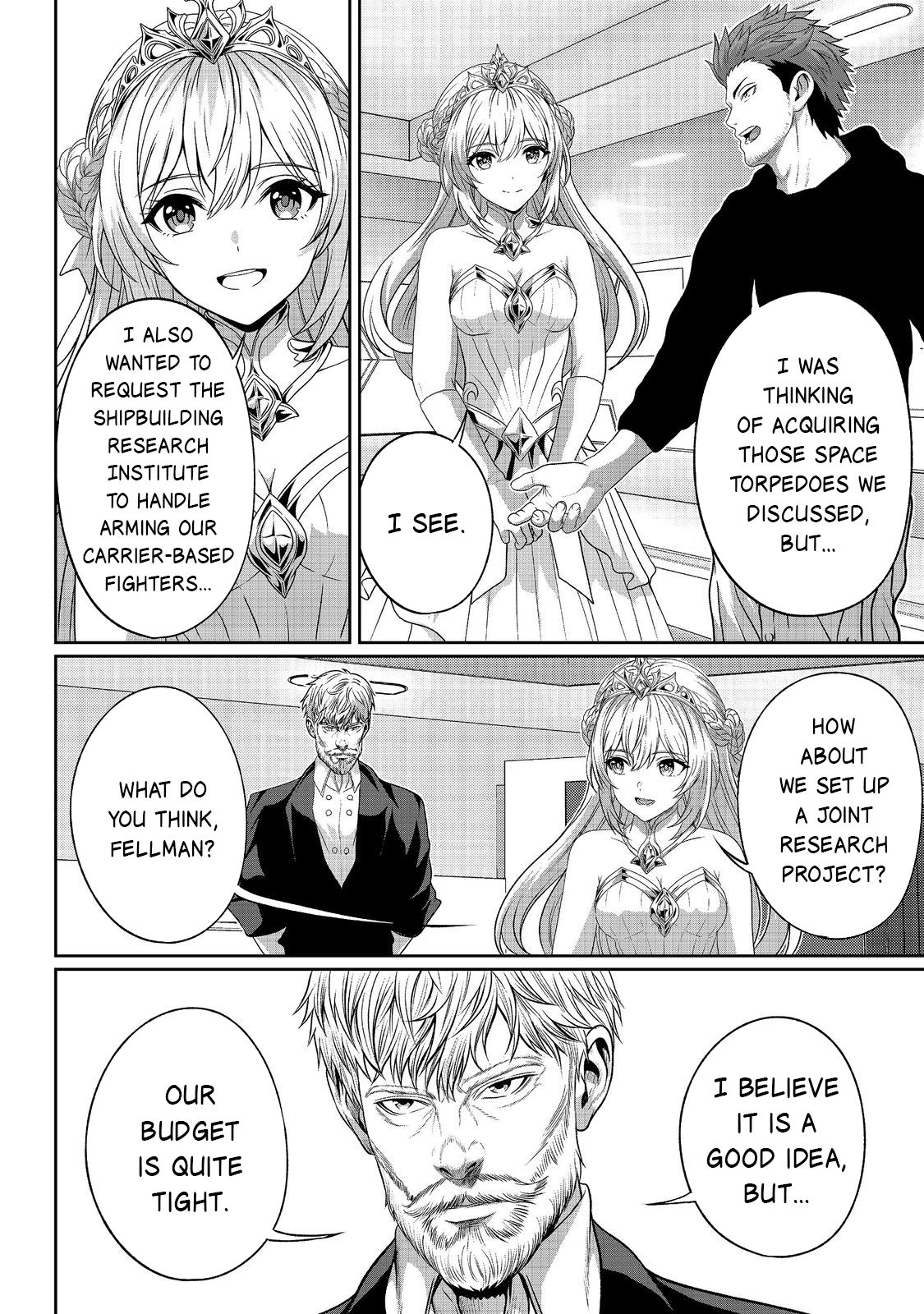 Koko wa Makasete Sakini Ike! wo shitai Shinitagari no Nozomanu Uchuu Gekokujou Chapter 19 page 5