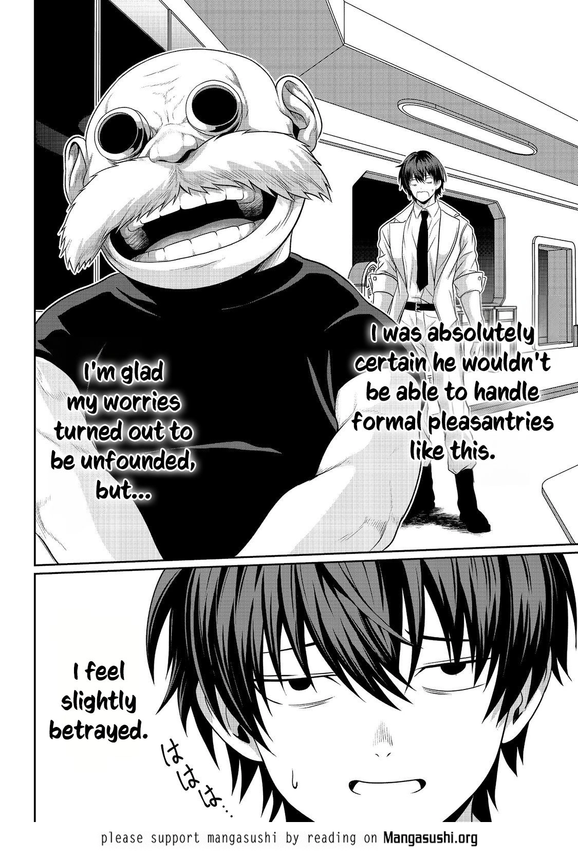 Koko wa Makasete Sakini Ike! wo shitai Shinitagari no Nozomanu Uchuu Gekokujou Chapter 19 page 21