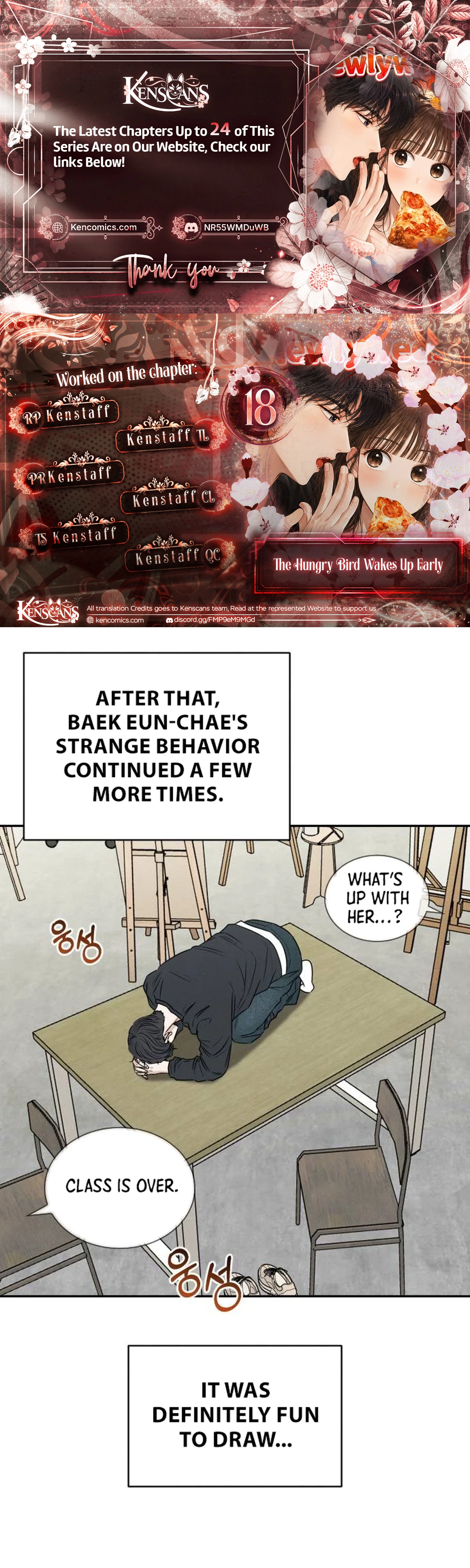 The Hungry Bird Wakes Up Early Chapter 18 page 1
