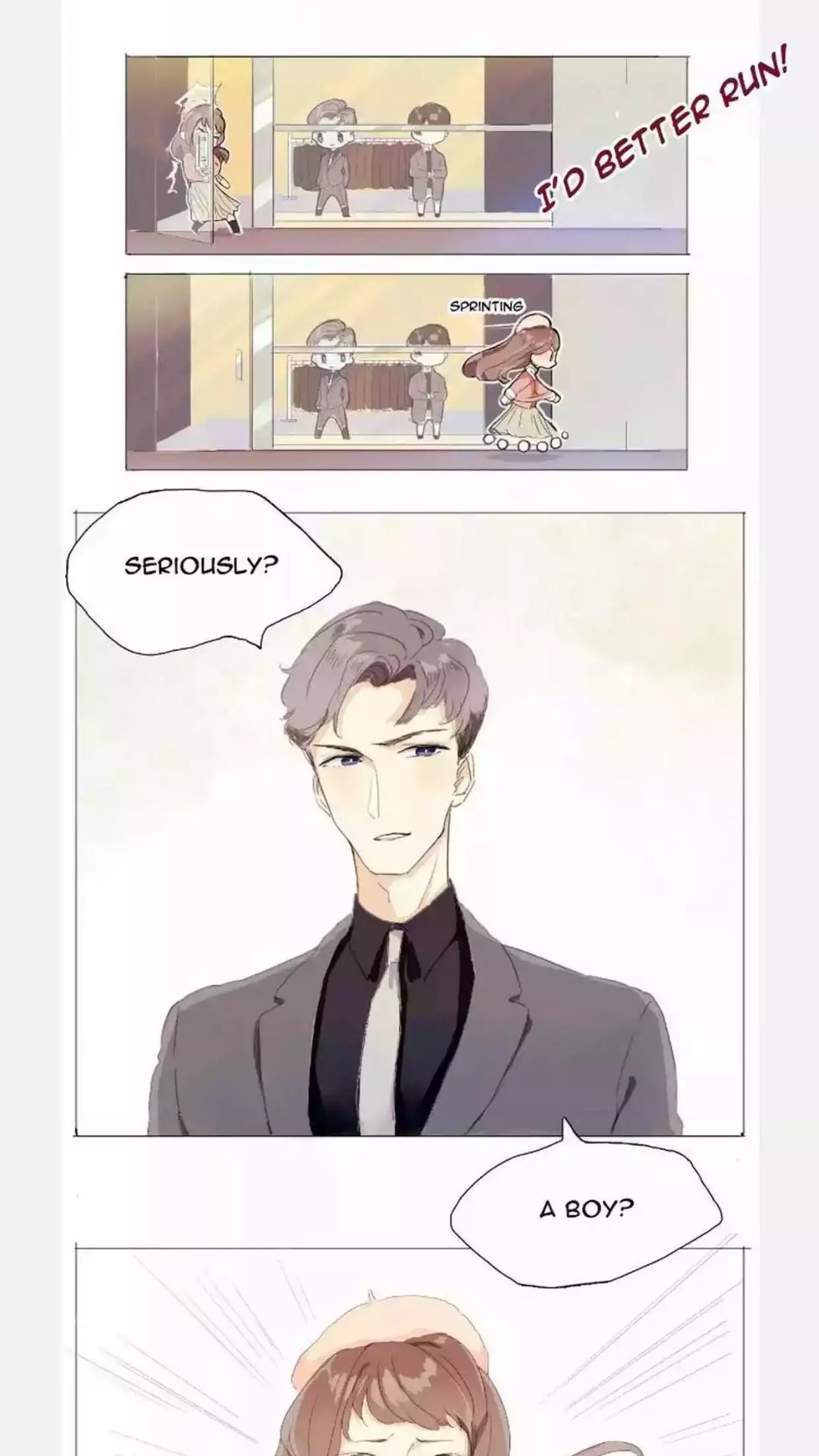 Mens Wear Store and Her Royal Highness Chapter 1 page 13