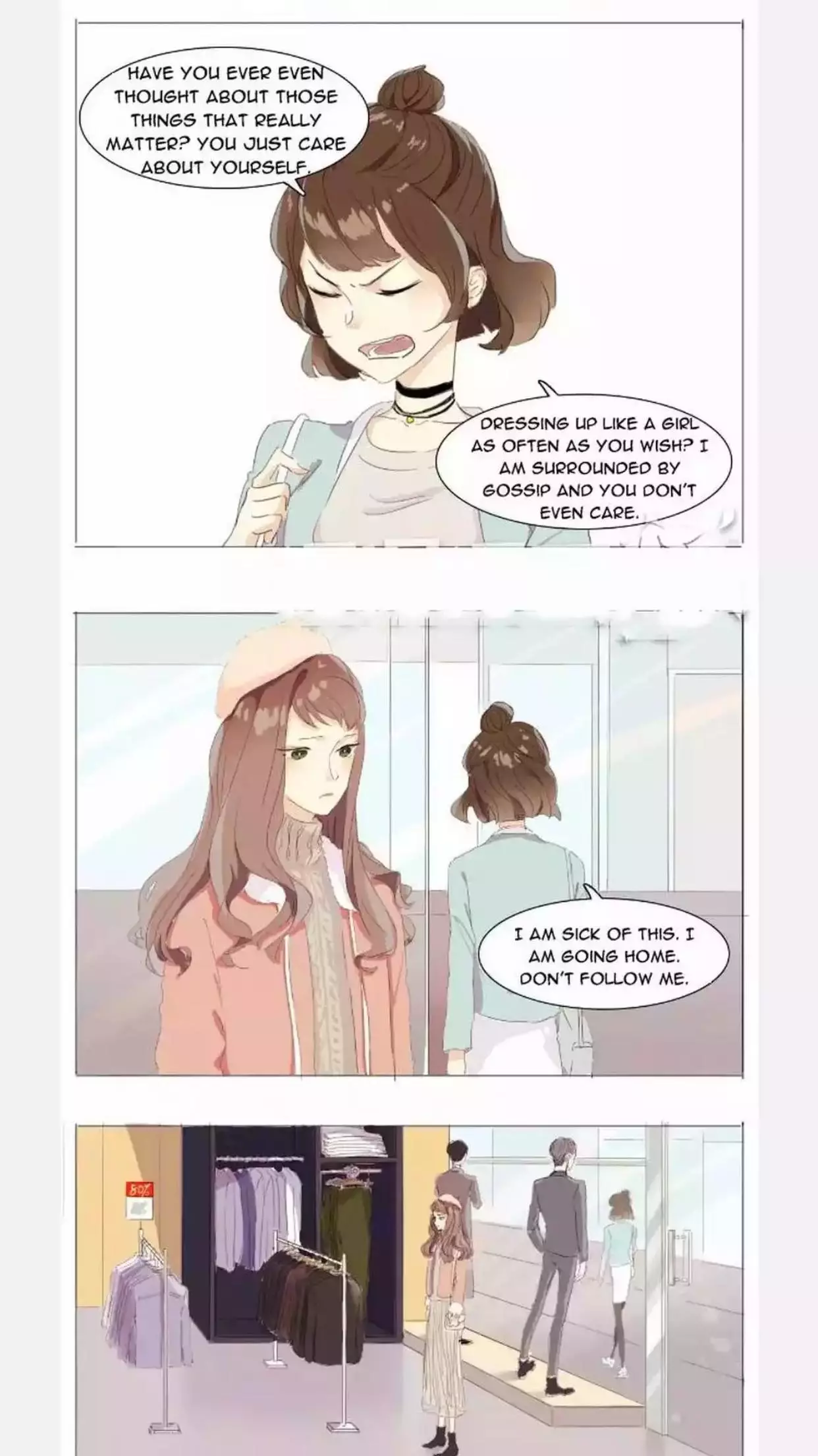 Mens Wear Store and Her Royal Highness Chapter 1 page 10