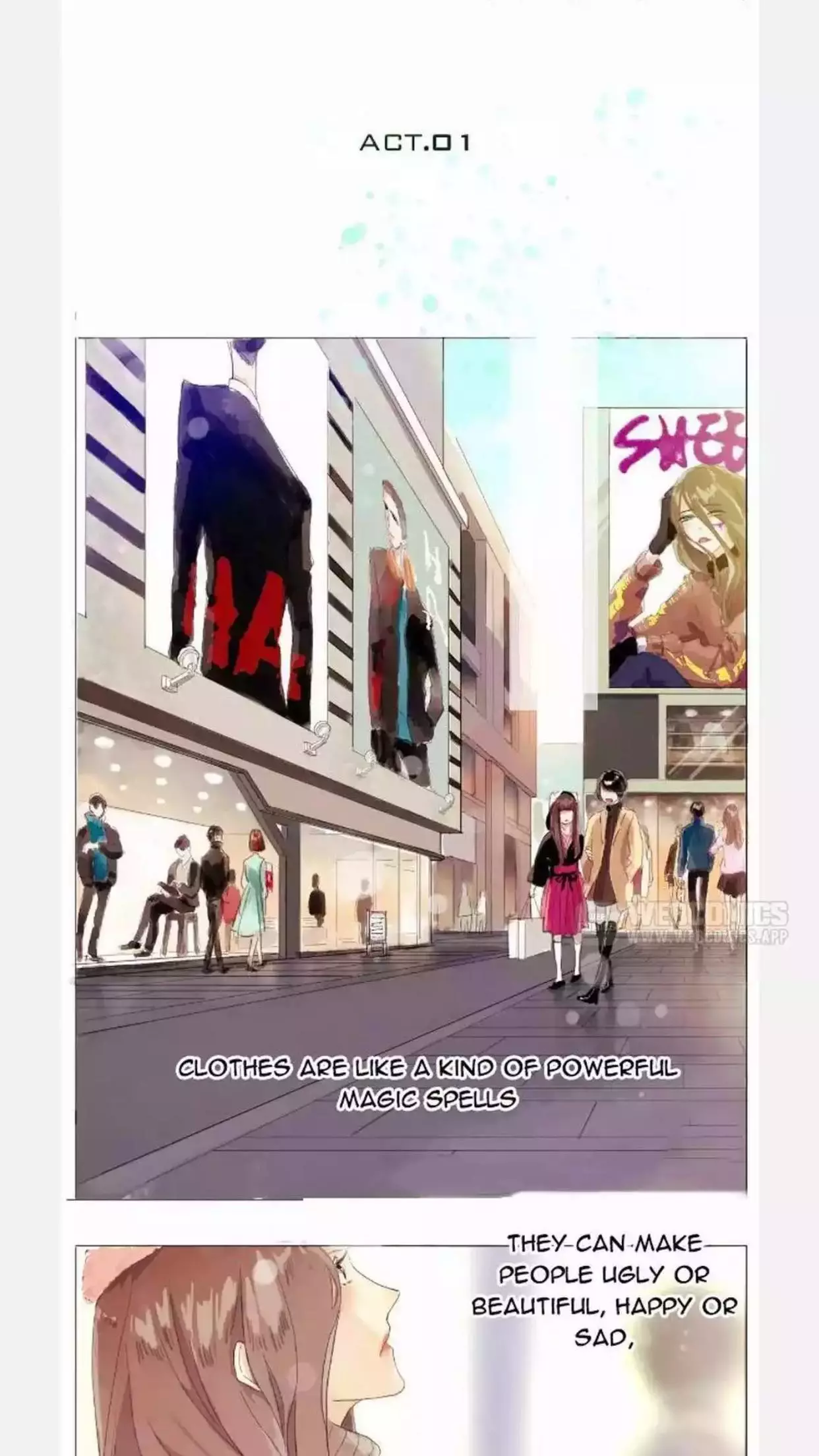 Mens Wear Store and Her Royal Highness Chapter 1 page 3