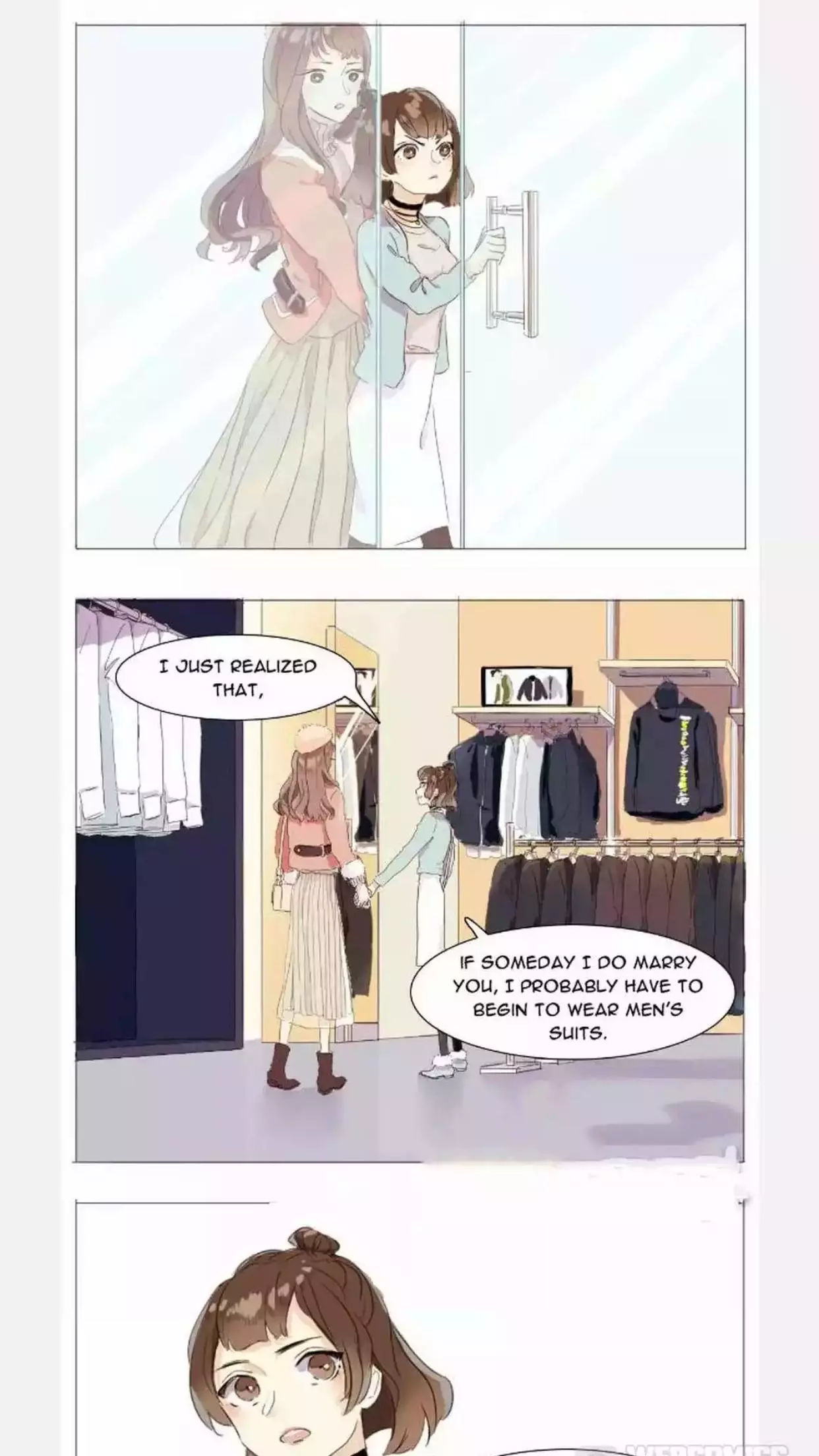 Mens Wear Store and Her Royal Highness Chapter 1 page 8