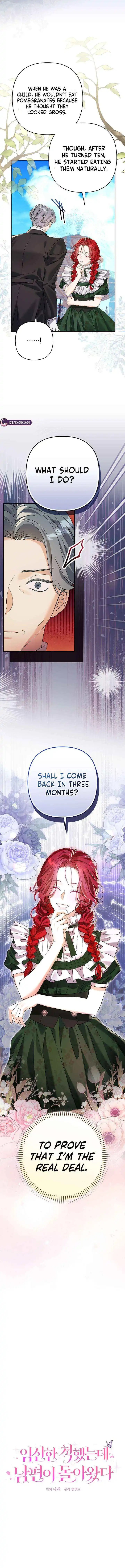 I Faked a Pregnancy, but My Husband Returned Chapter 3 page 2