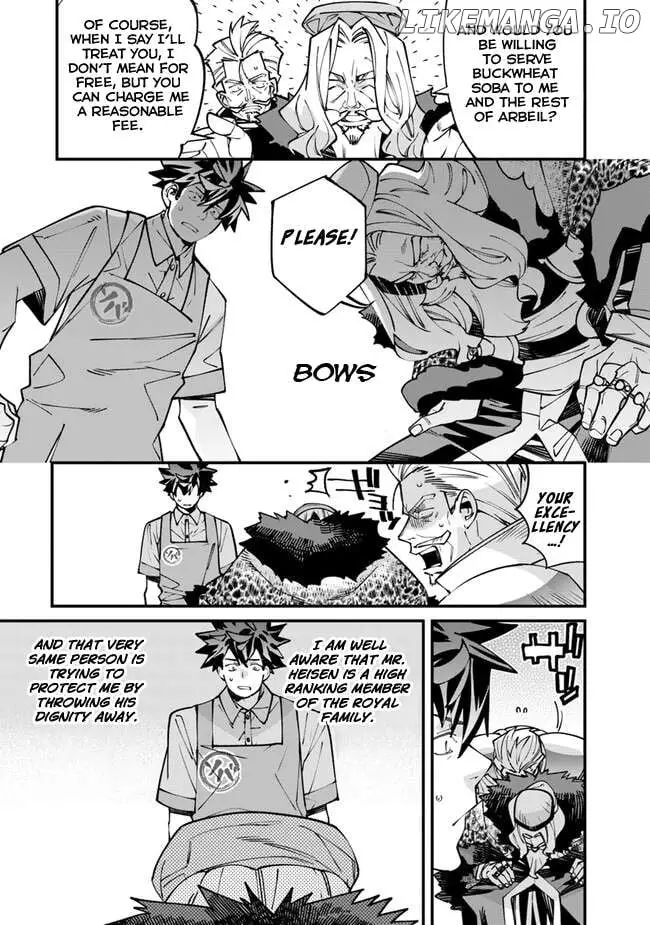 Famous buckwheat soba in another world Chapter 3.1 page 8