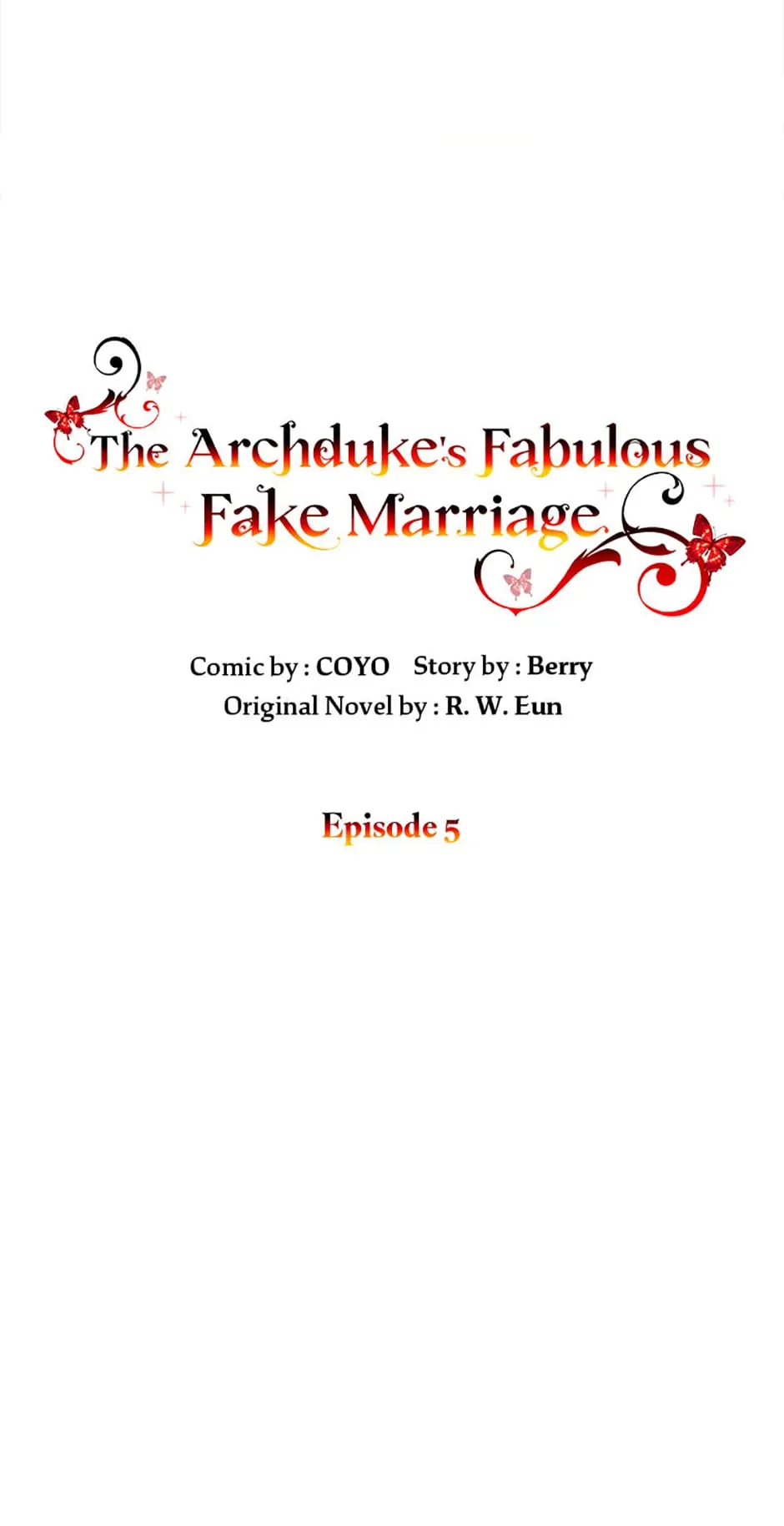 The Archduke's Fabulous Fake Marriage Chapter 5 page 3