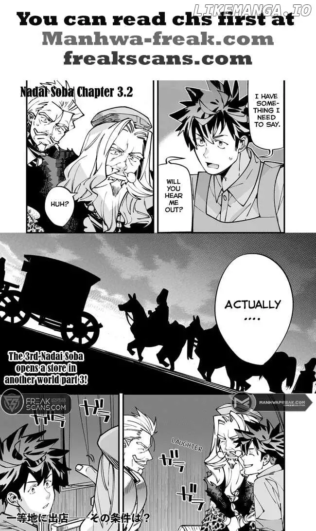 Famous buckwheat soba in another world Chapter 3.2 page 3