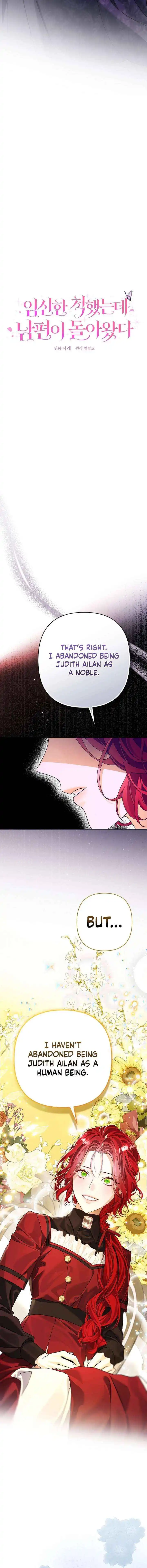 I Faked a Pregnancy, but My Husband Returned Chapter 5 page 2