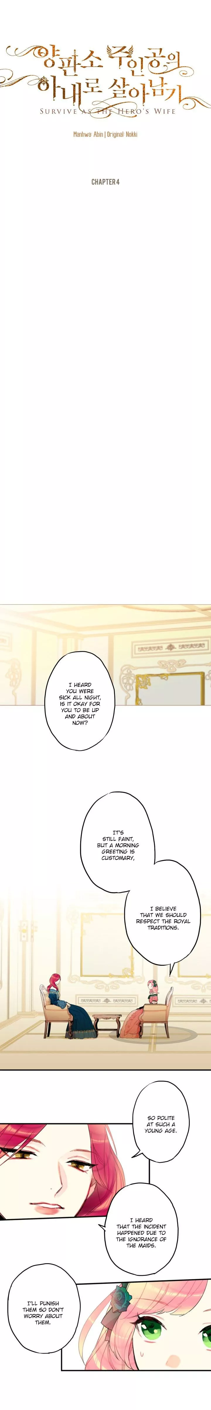 Survive as the Hero's Wife Chapter 4 page 2