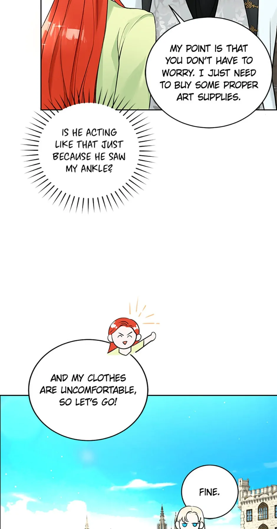 The Archduke's Fabulous Fake Marriage Chapter 6 page 32