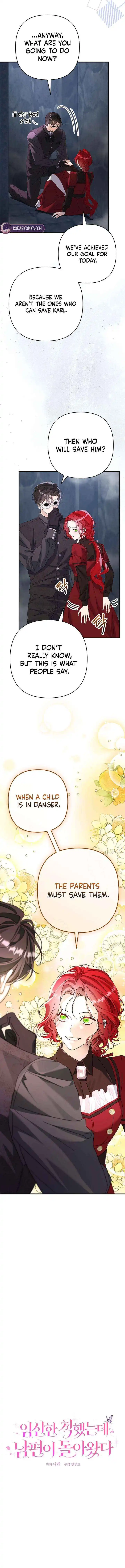 I Faked a Pregnancy, but My Husband Returned Chapter 8 page 6