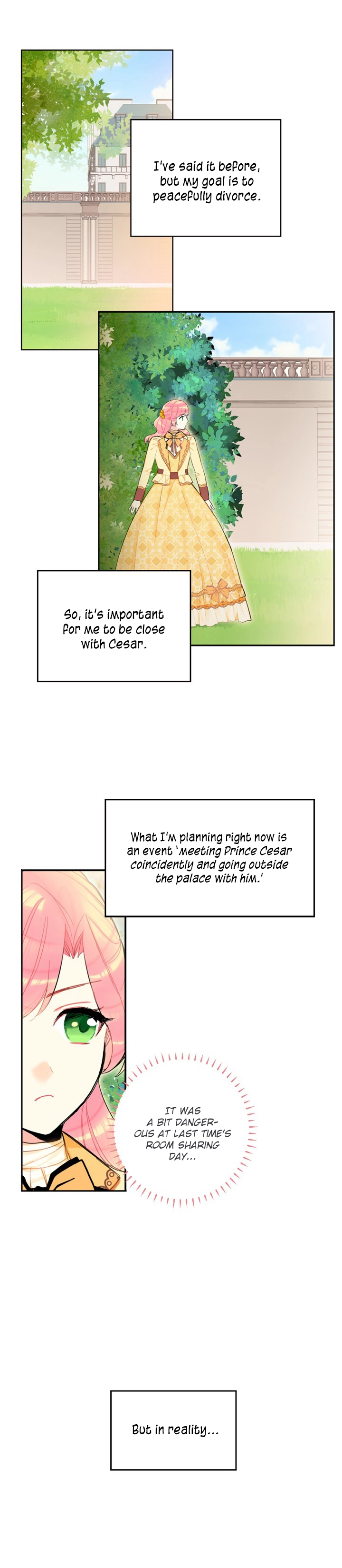 Survive as the Hero's Wife Chapter 7 page 1