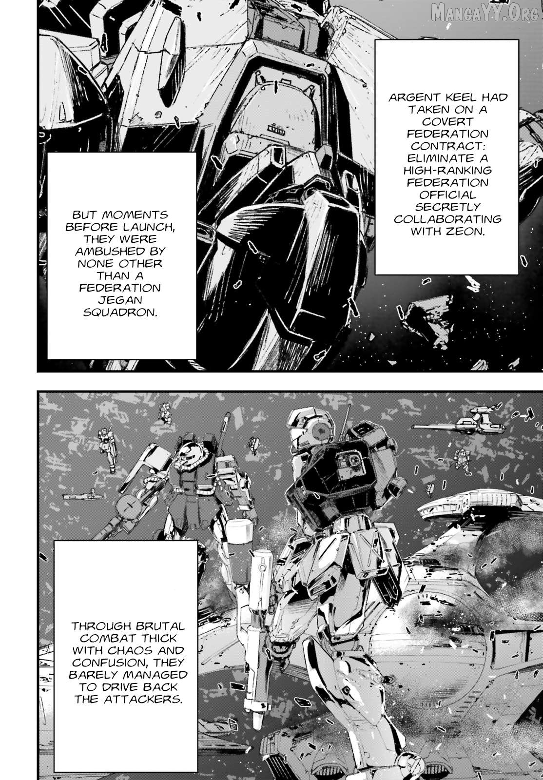 Mobile Suit Gundam Phantom of Silver Ash Gravure Chapter 1 page 9