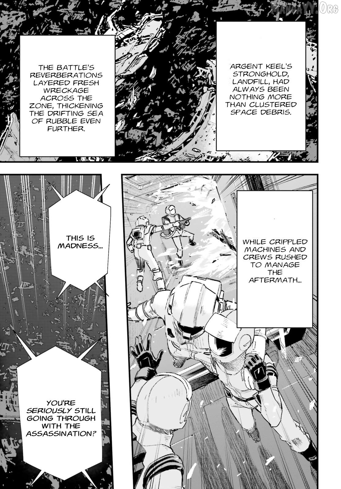 Mobile Suit Gundam Phantom of Silver Ash Gravure Chapter 1 page 10