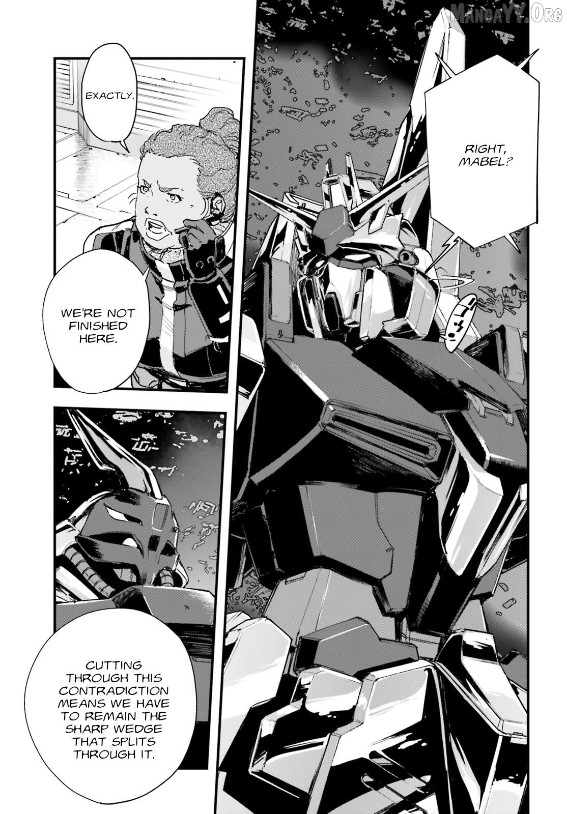 Mobile Suit Gundam Phantom of Silver Ash Gravure Chapter 1 page 14