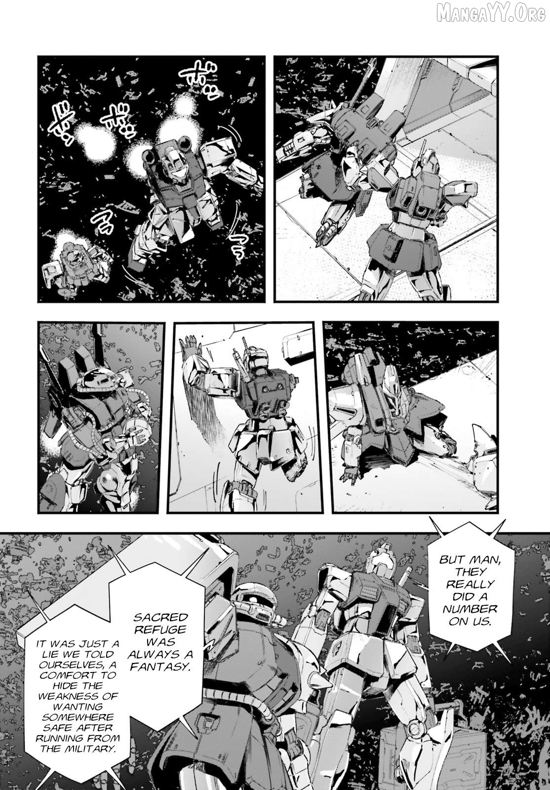 Mobile Suit Gundam Phantom of Silver Ash Gravure Chapter 1 page 18