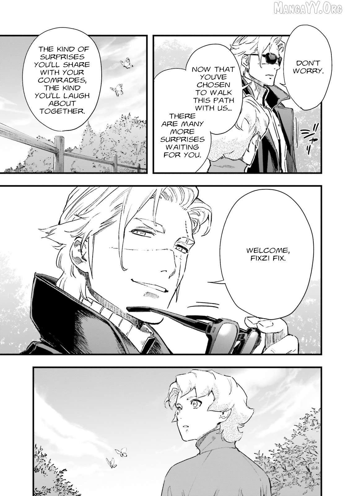 Mobile Suit Gundam Phantom of Silver Ash Gravure Chapter 1 page 6