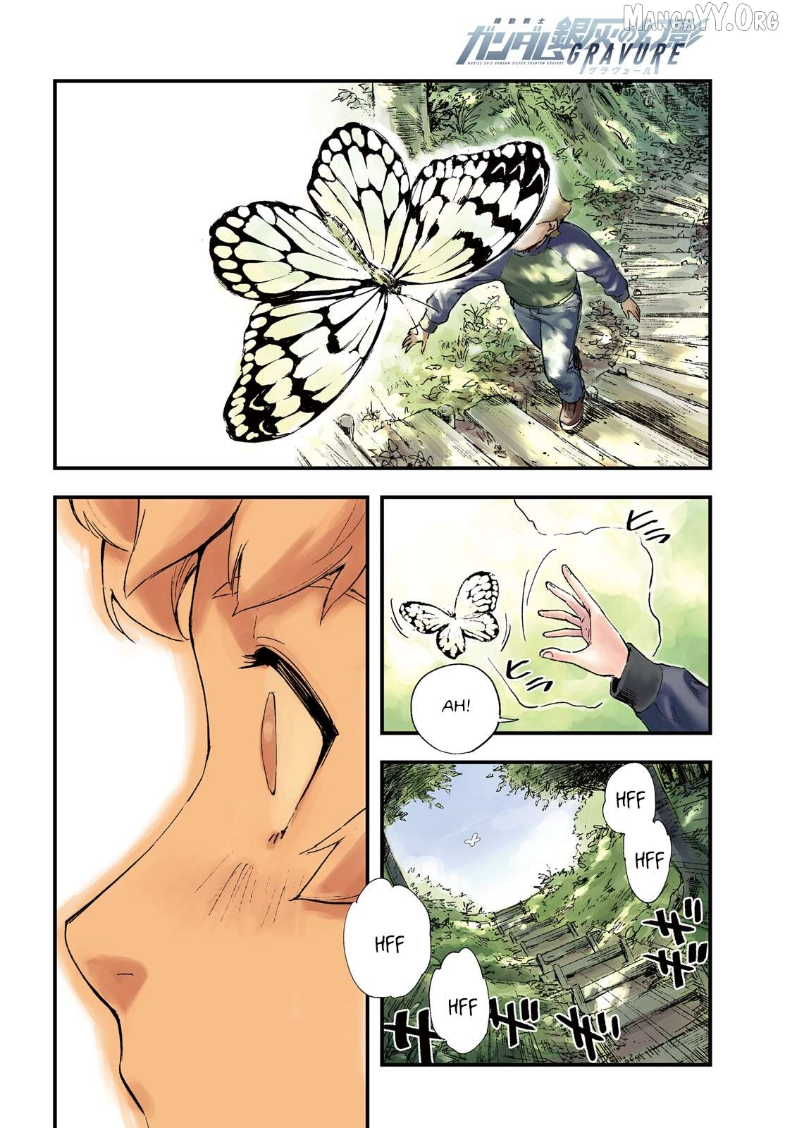 Mobile Suit Gundam Phantom of Silver Ash Gravure Chapter 1 page 2