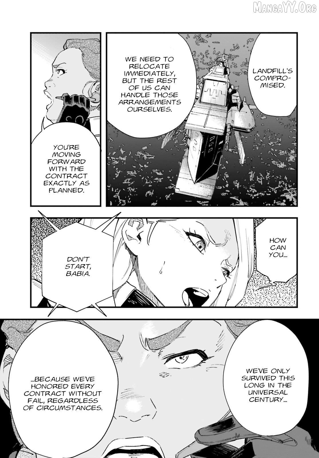 Mobile Suit Gundam Phantom of Silver Ash Gravure Chapter 1 page 12