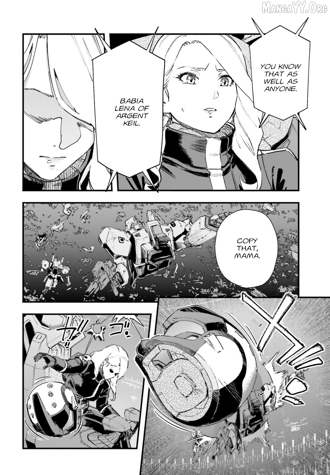 Mobile Suit Gundam Phantom of Silver Ash Gravure Chapter 1 page 15