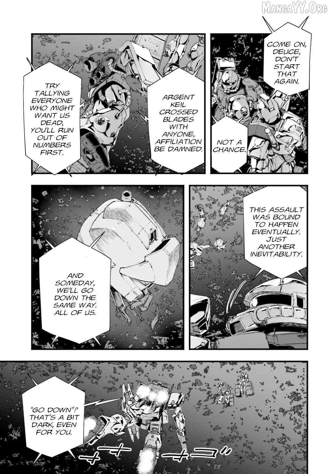 Mobile Suit Gundam Phantom of Silver Ash Gravure Chapter 1 page 19