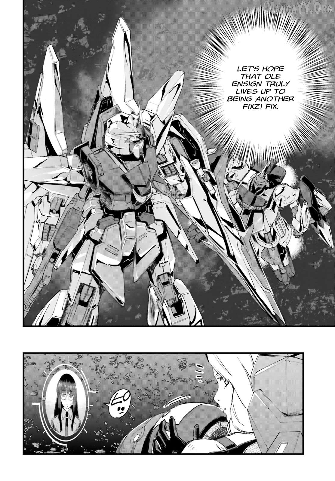 Mobile Suit Gundam Phantom of Silver Ash Gravure Chapter 1 page 22