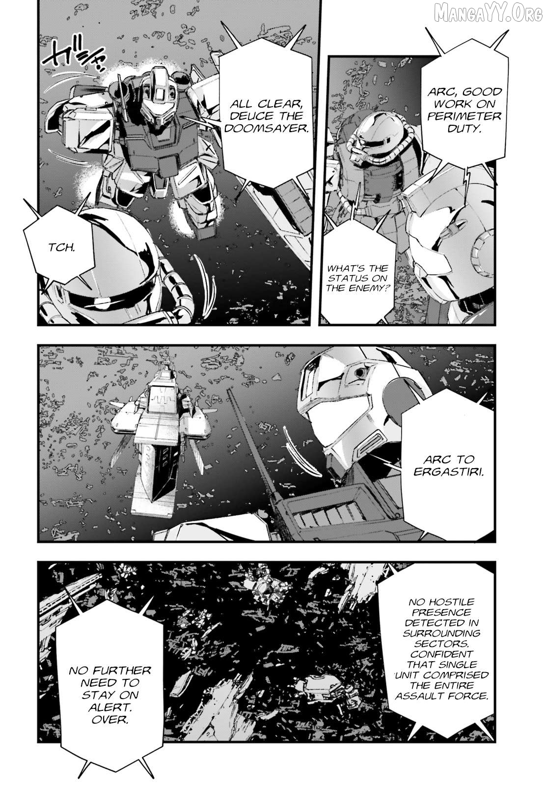 Mobile Suit Gundam Phantom of Silver Ash Gravure Chapter 1 page 20