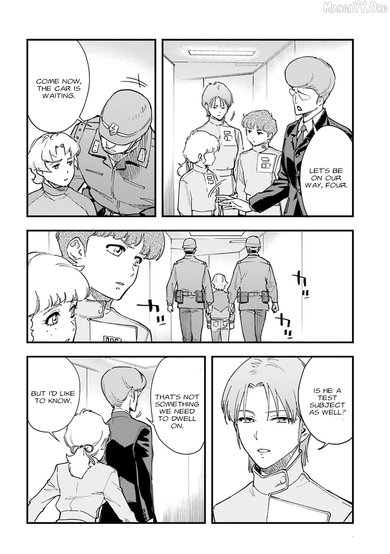 Mobile Suit Gundam Phantom of Silver Ash Gravure Chapter 3 page 11
