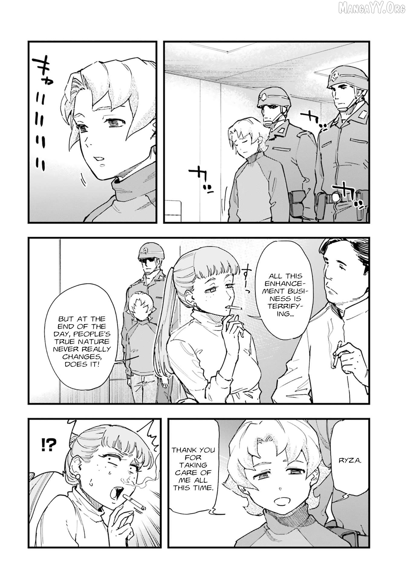 Mobile Suit Gundam Phantom of Silver Ash Gravure Chapter 3 page 7