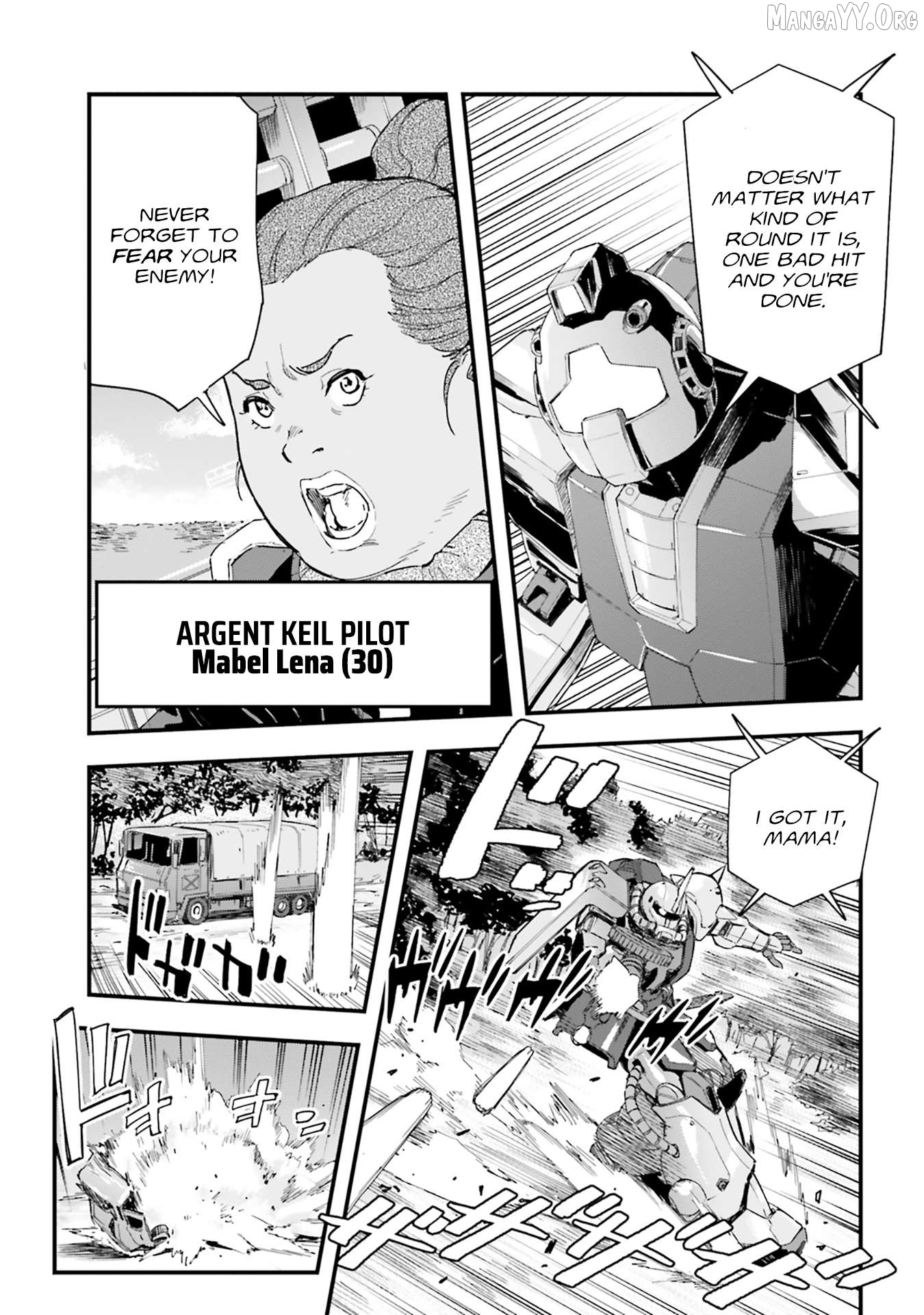 Mobile Suit Gundam Phantom of Silver Ash Gravure Chapter 3 page 20