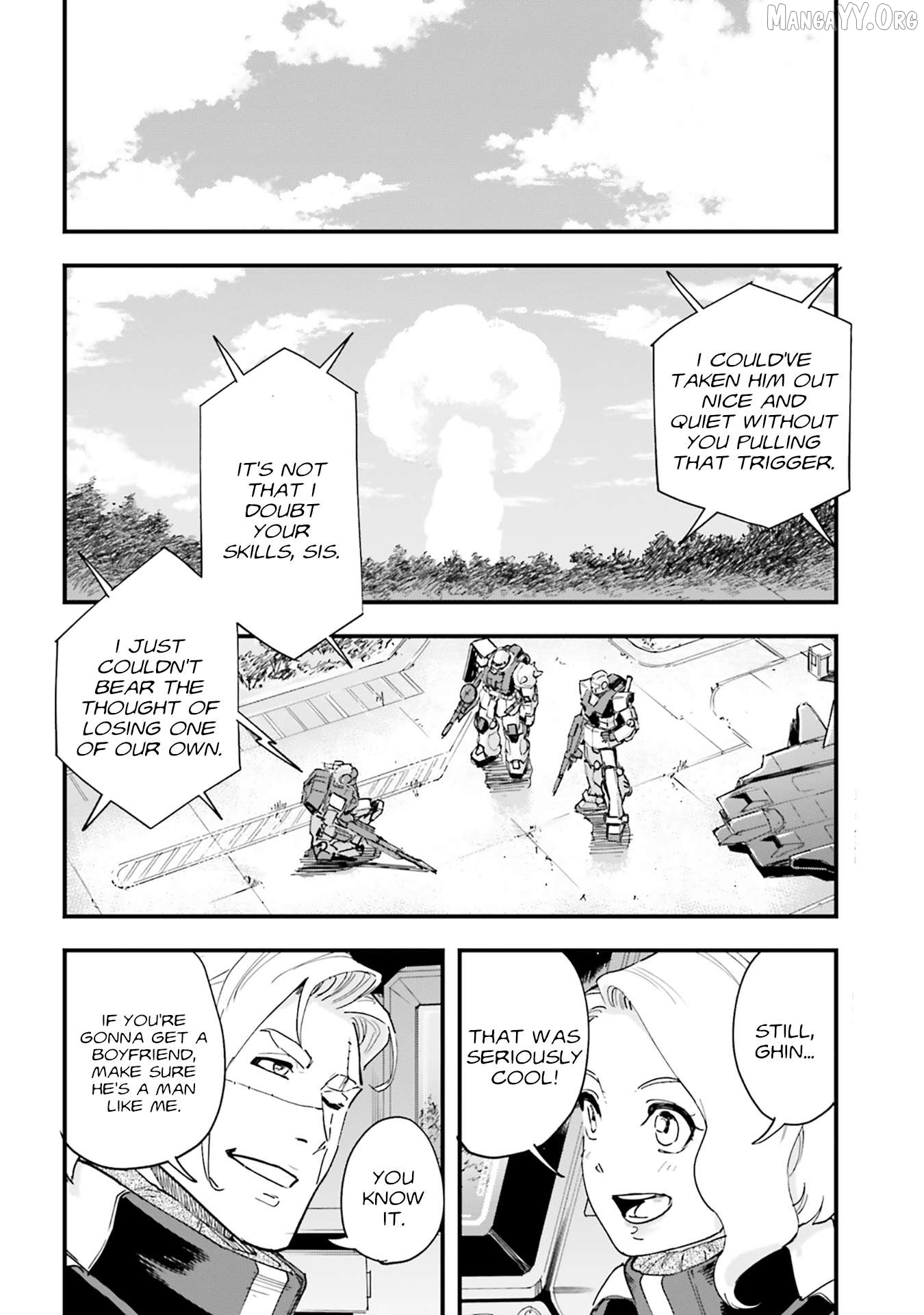 Mobile Suit Gundam Phantom of Silver Ash Gravure Chapter 3 page 28