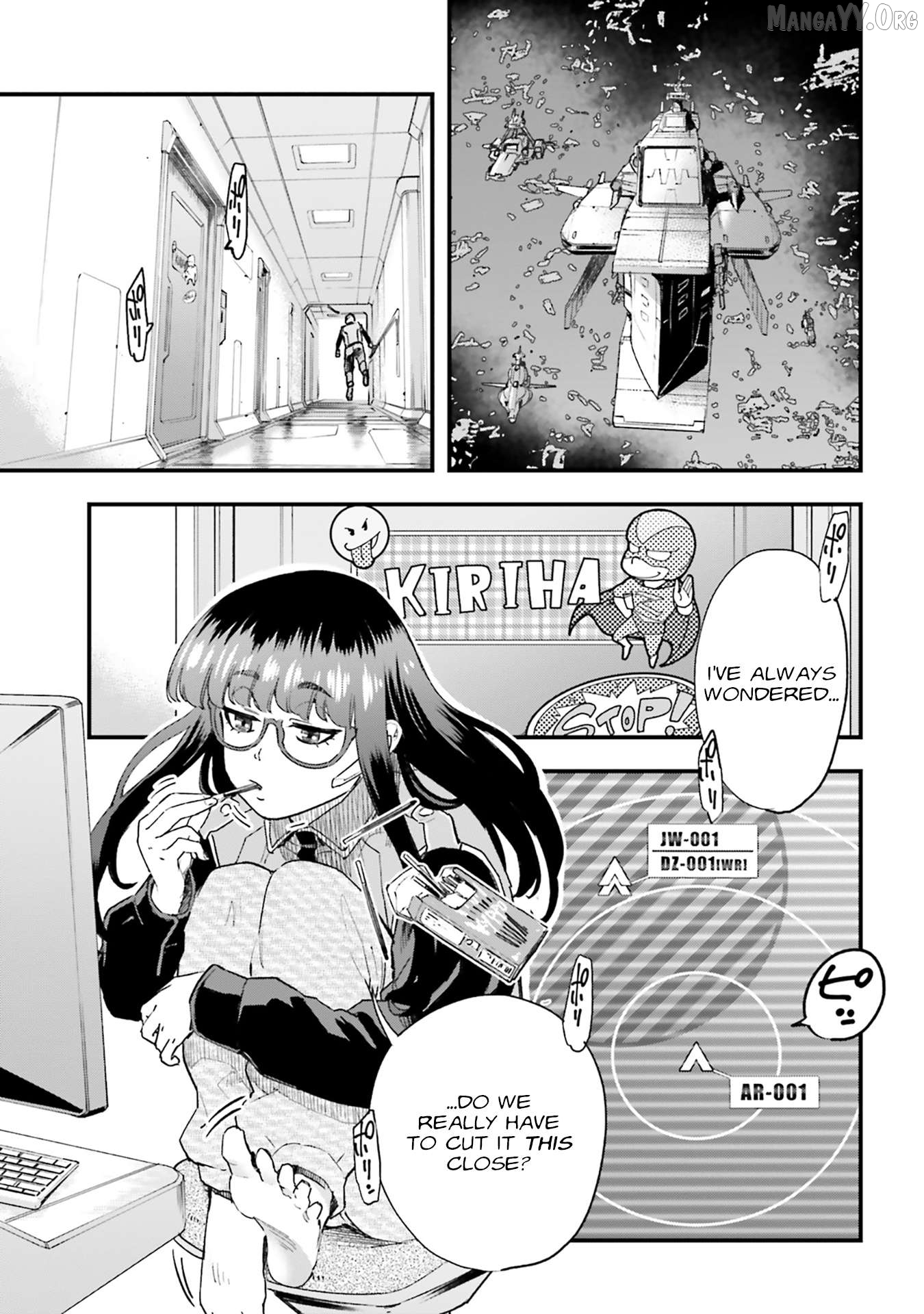 Mobile Suit Gundam Phantom of Silver Ash Gravure Chapter 2 page 8