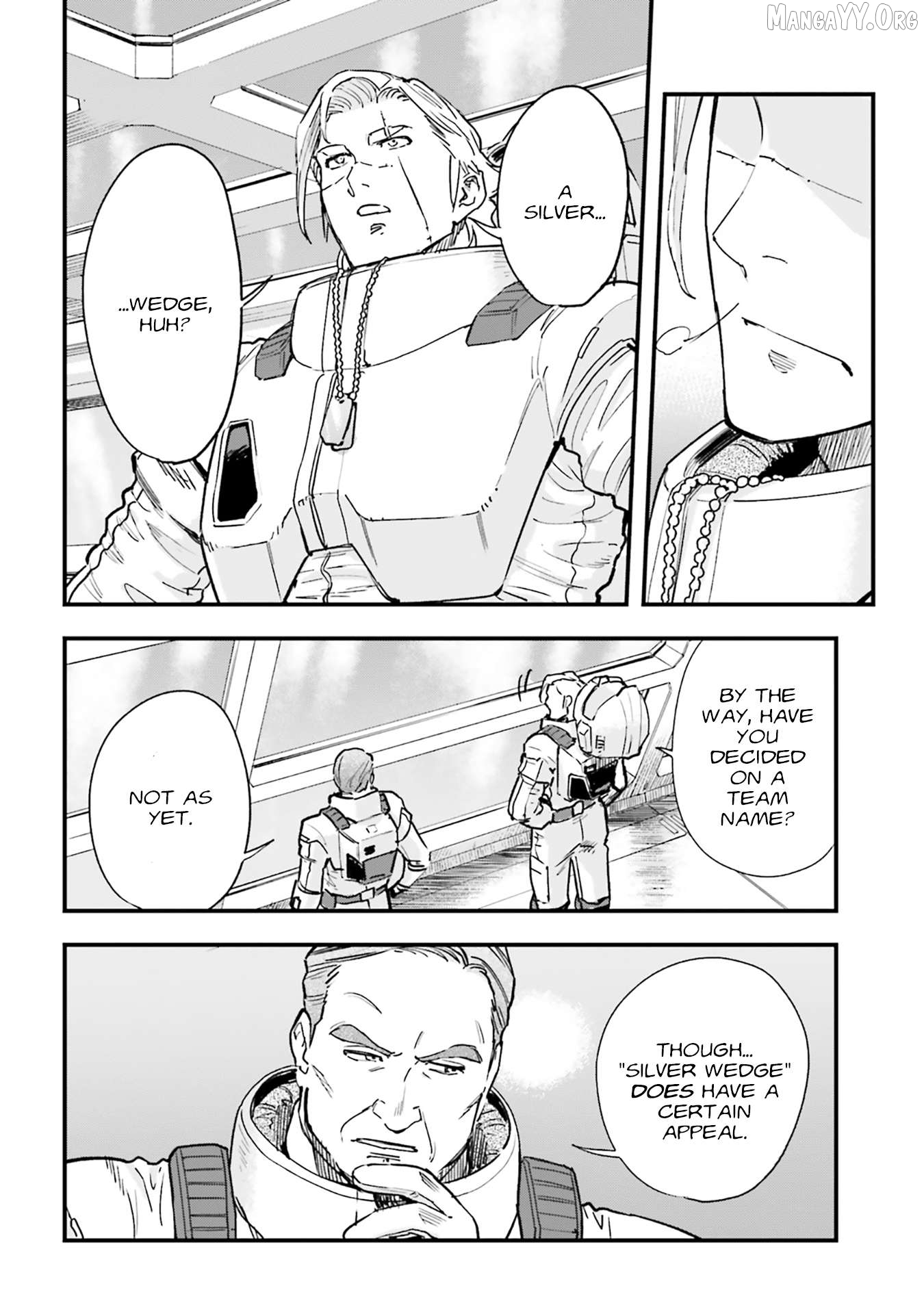 Mobile Suit Gundam Phantom of Silver Ash Gravure Chapter 2 page 34