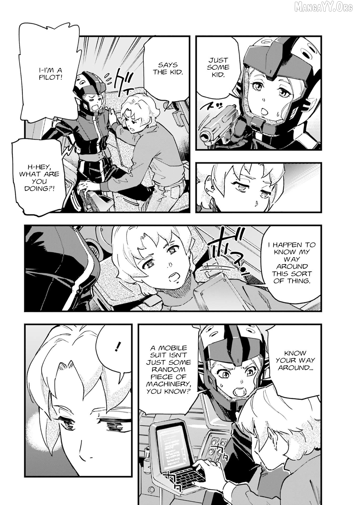 Mobile Suit Gundam Phantom of Silver Ash Gravure Chapter 4 page 22
