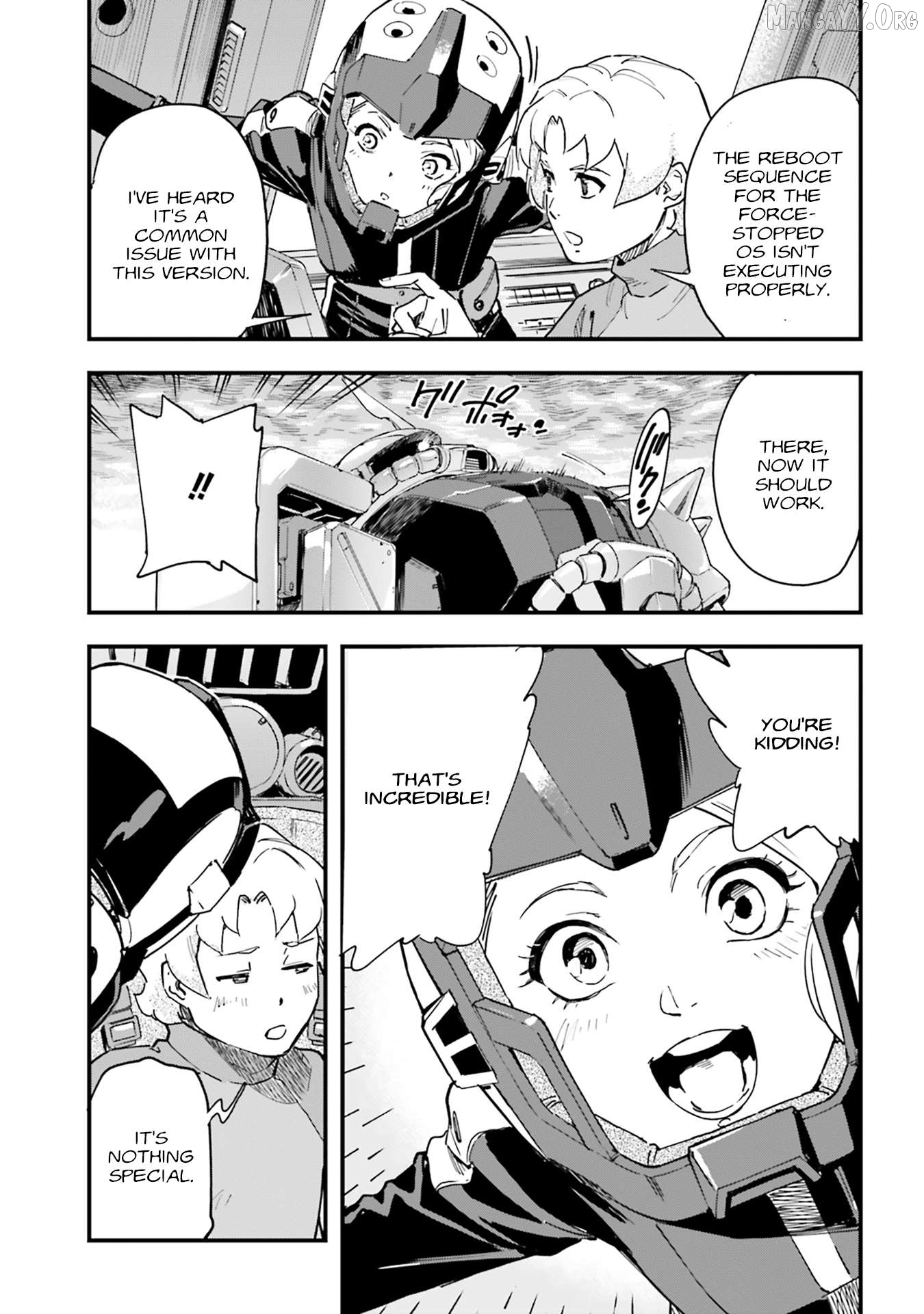Mobile Suit Gundam Phantom of Silver Ash Gravure Chapter 4 page 23