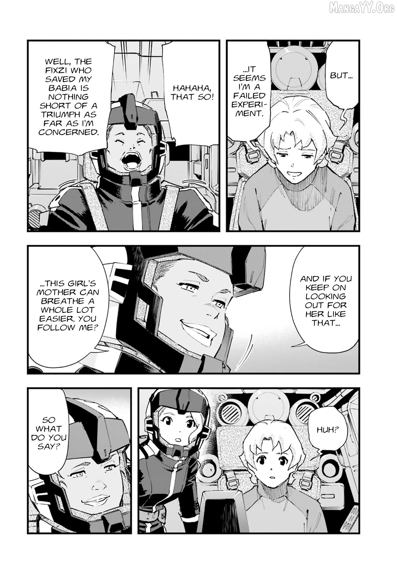 Mobile Suit Gundam Phantom of Silver Ash Gravure Chapter 5 page 12