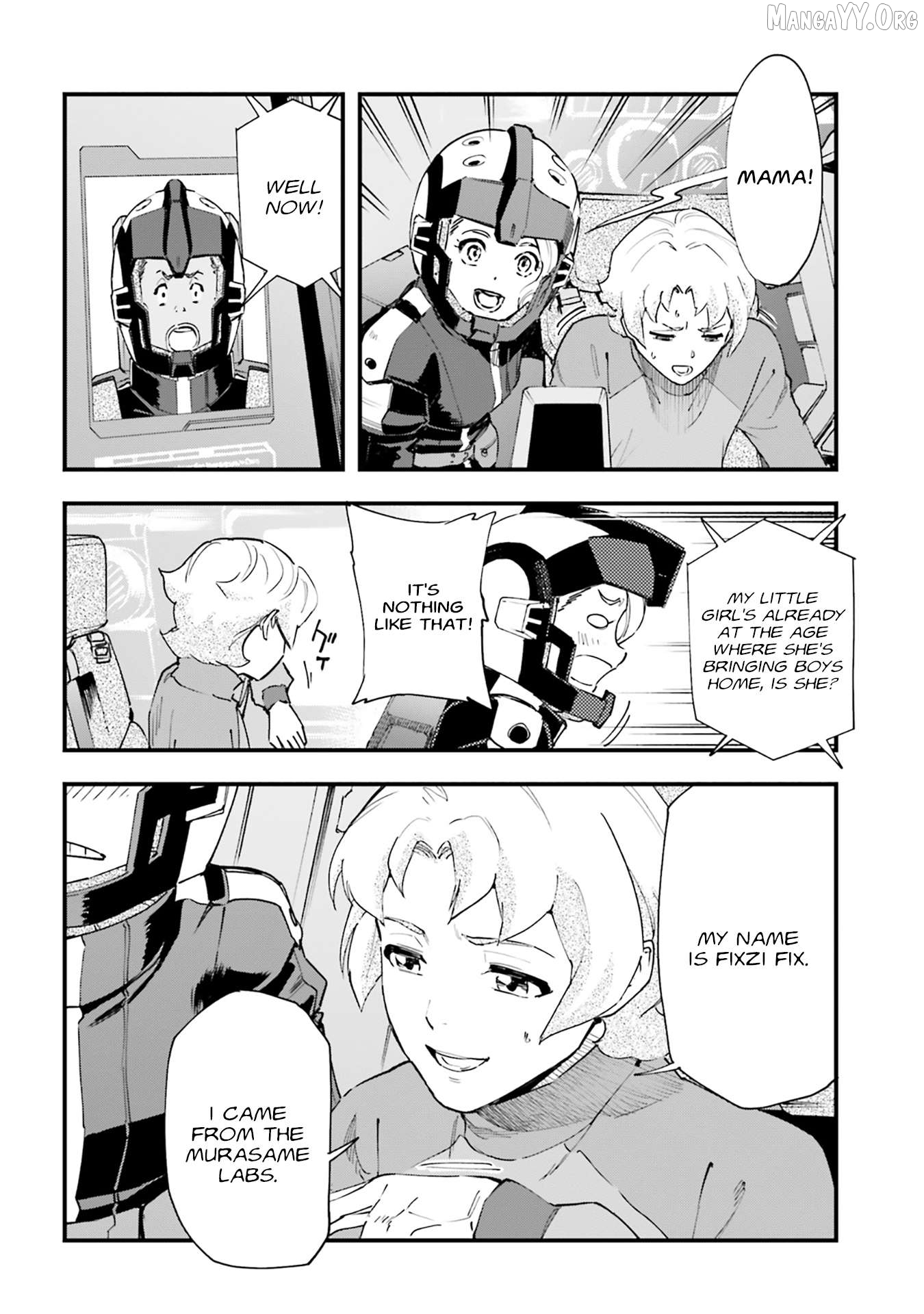 Mobile Suit Gundam Phantom of Silver Ash Gravure Chapter 5 page 10
