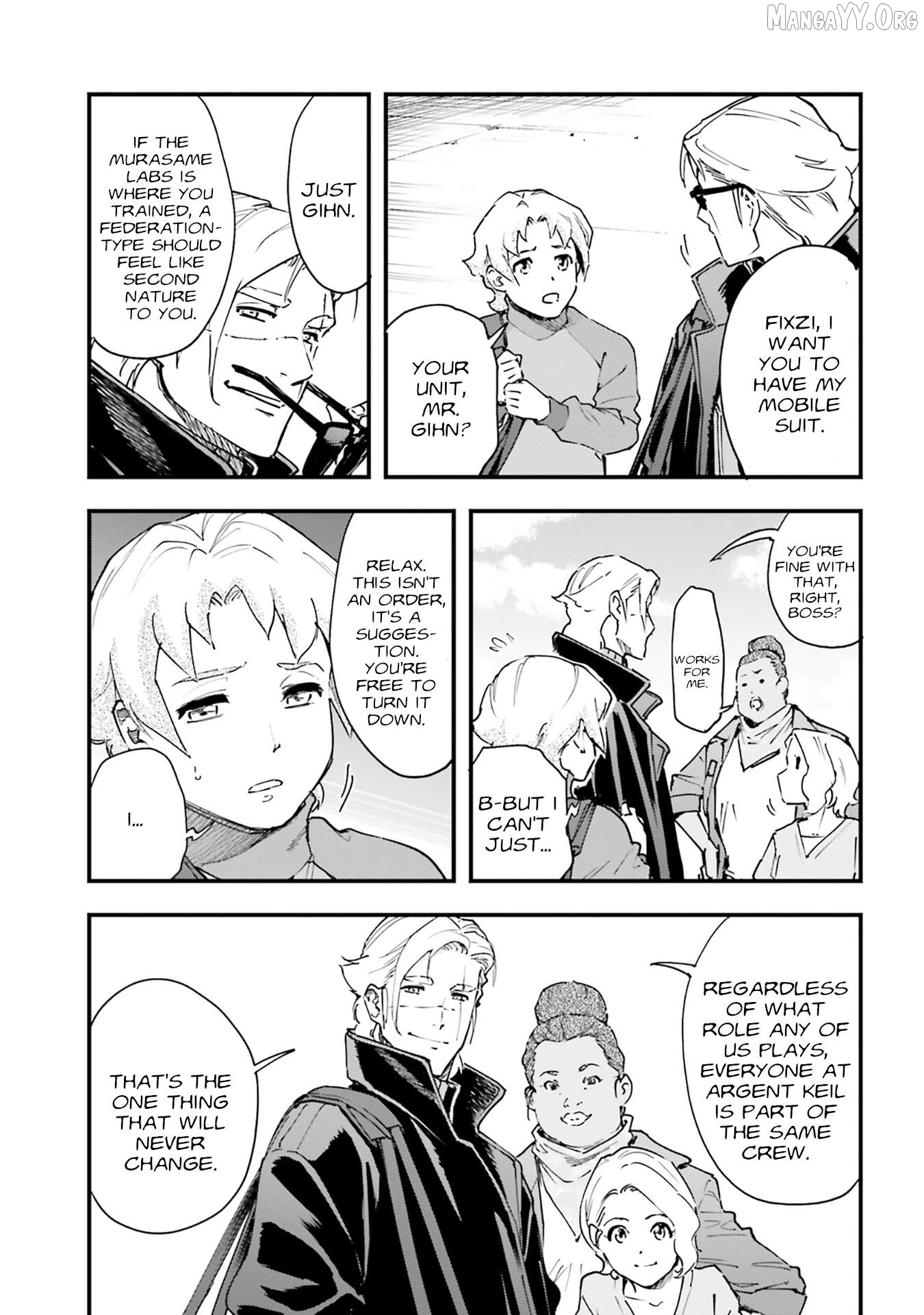 Mobile Suit Gundam Phantom of Silver Ash Gravure Chapter 5 page 19